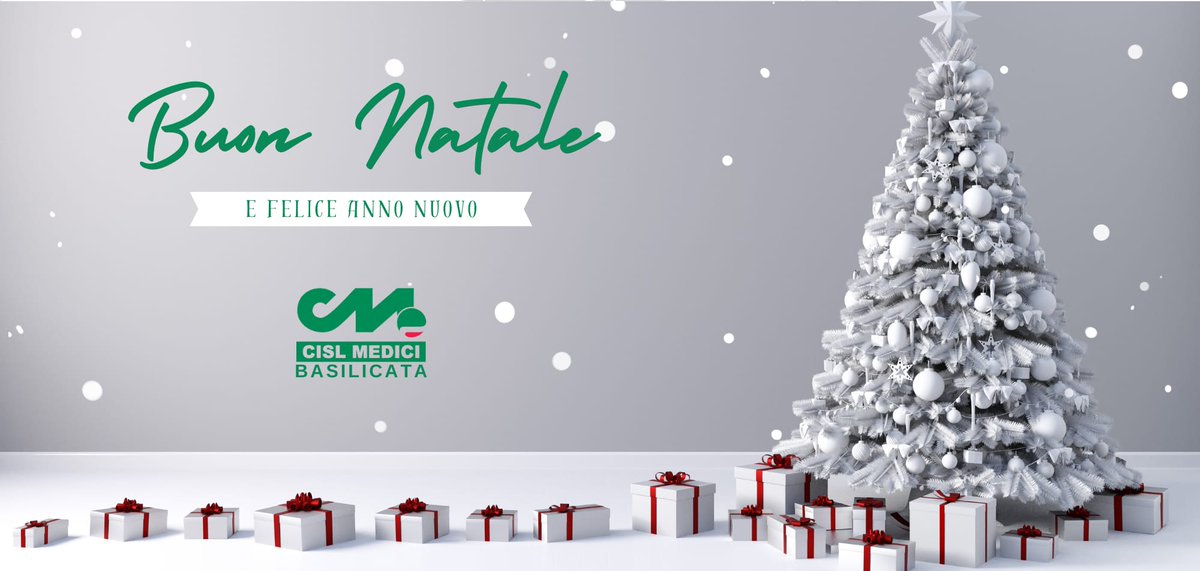 CislMedBas's tweet photo. Auguri di un Santo Natale da CISL Medici Basilicata https://t.co/azNeSnC6xj