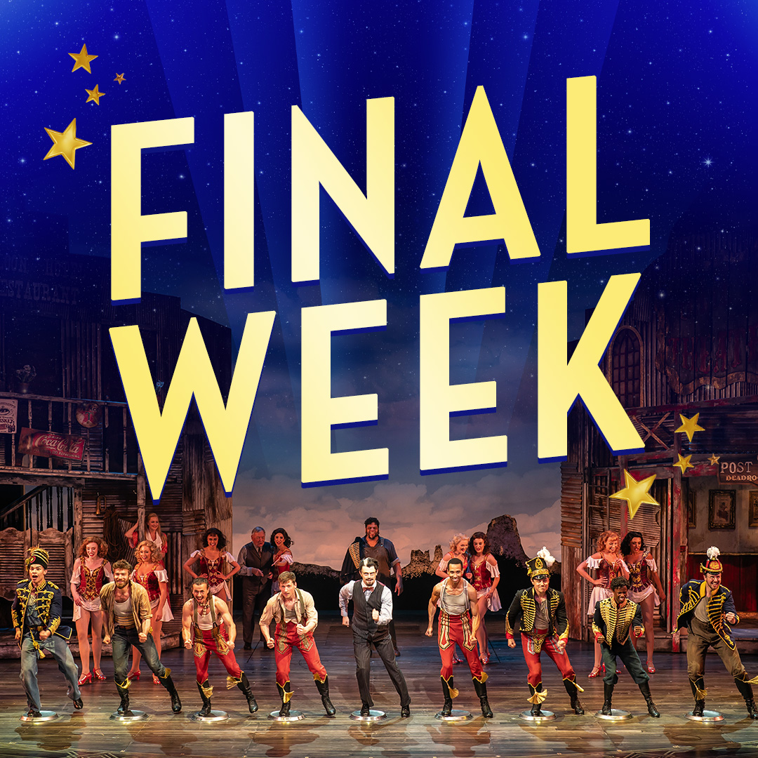 #CrazyForYouMusical dances out of London in just ONE WEEK!
Must End 31 December 👉 crazyforyoumusical.com