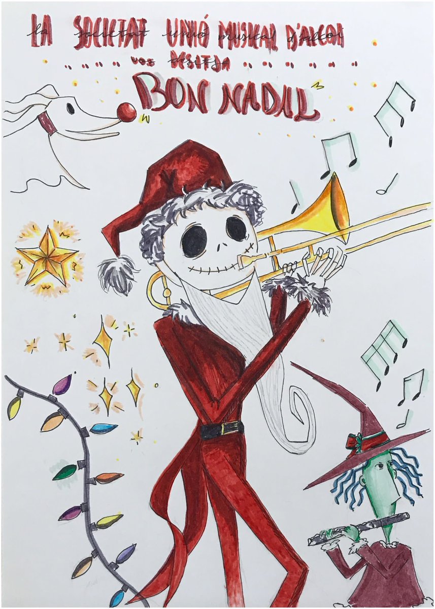 UnioMusical's tweet image. Des de la Societat Unió Musical d'Alcoi us desitgem un bon Nadal i un pròsper 2024, ple de pau, salut i música. 🎄🎄🎄