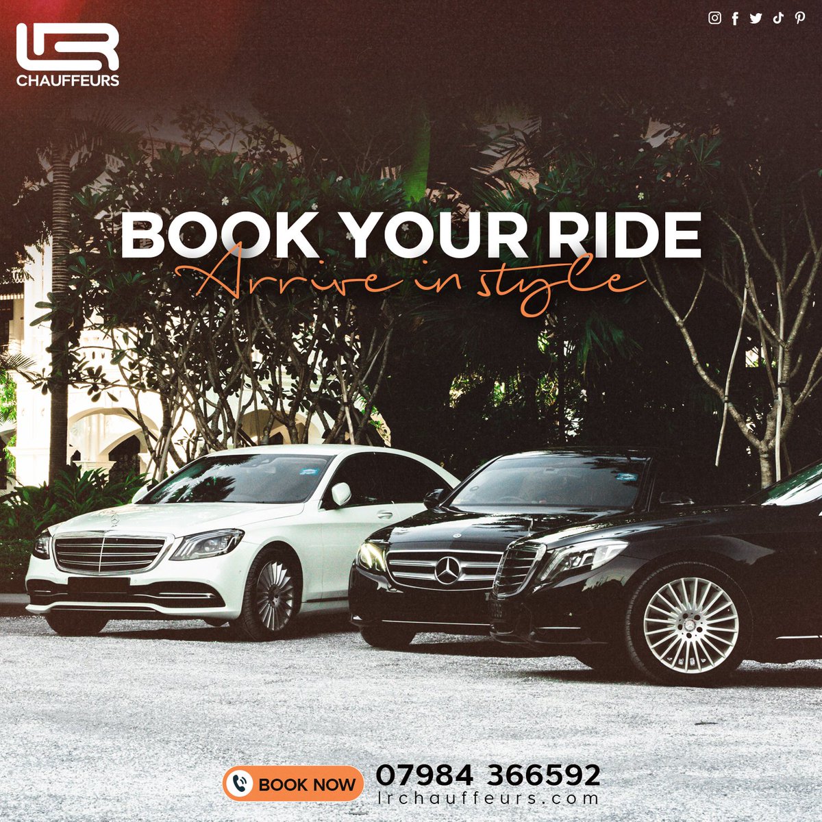 Elevate your travel experience with LR Chauffeurs' premium fleet of luxury vehicles...

Call Us for Bookings: +44 7984 366592
Visit Us: lrchauffeurs.com

#LRChauffeurs #chauffeurlondon #chauffeurservice #chauffeurdriven