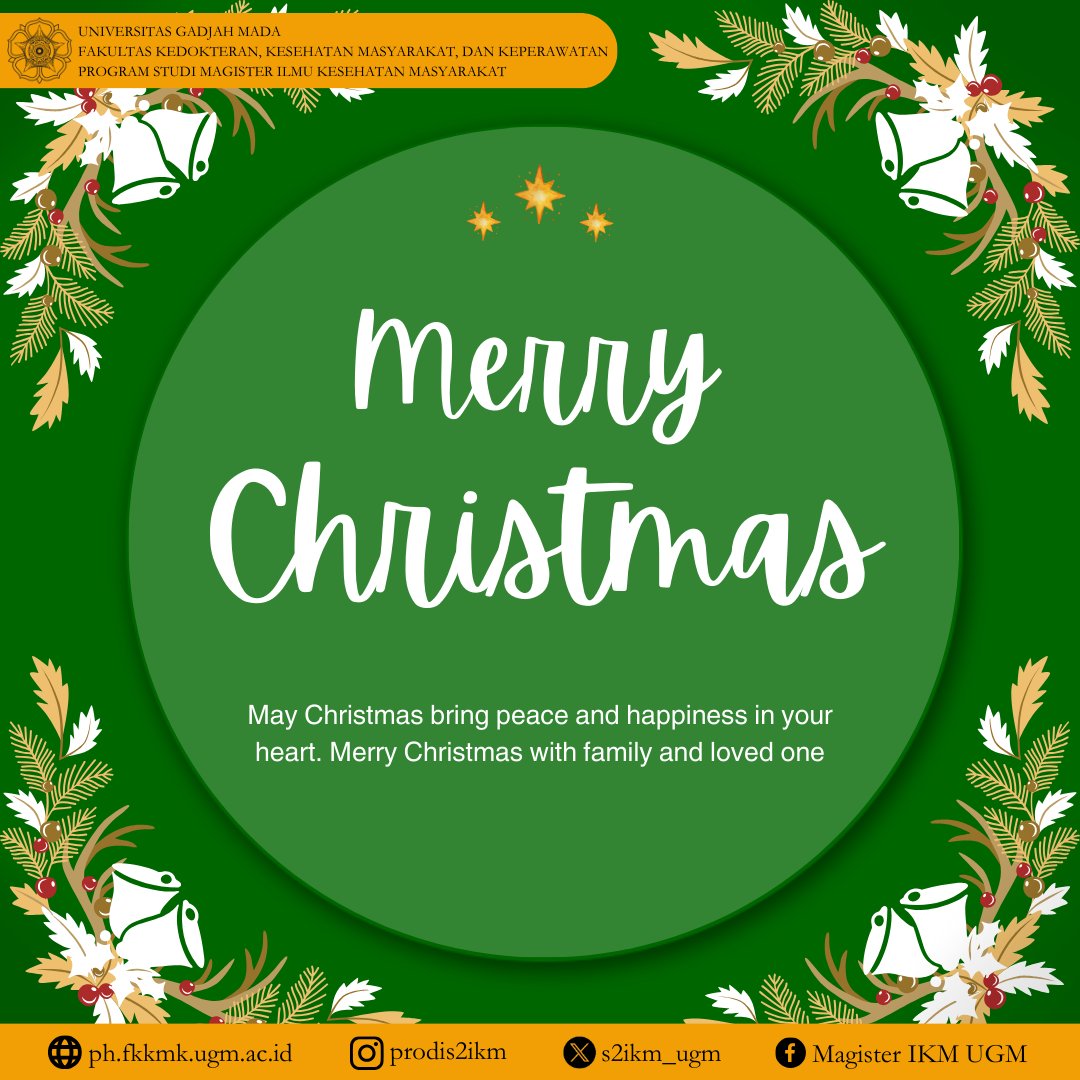 S2 Ilmu Kesehatan Masyarakat, UGM tweet media