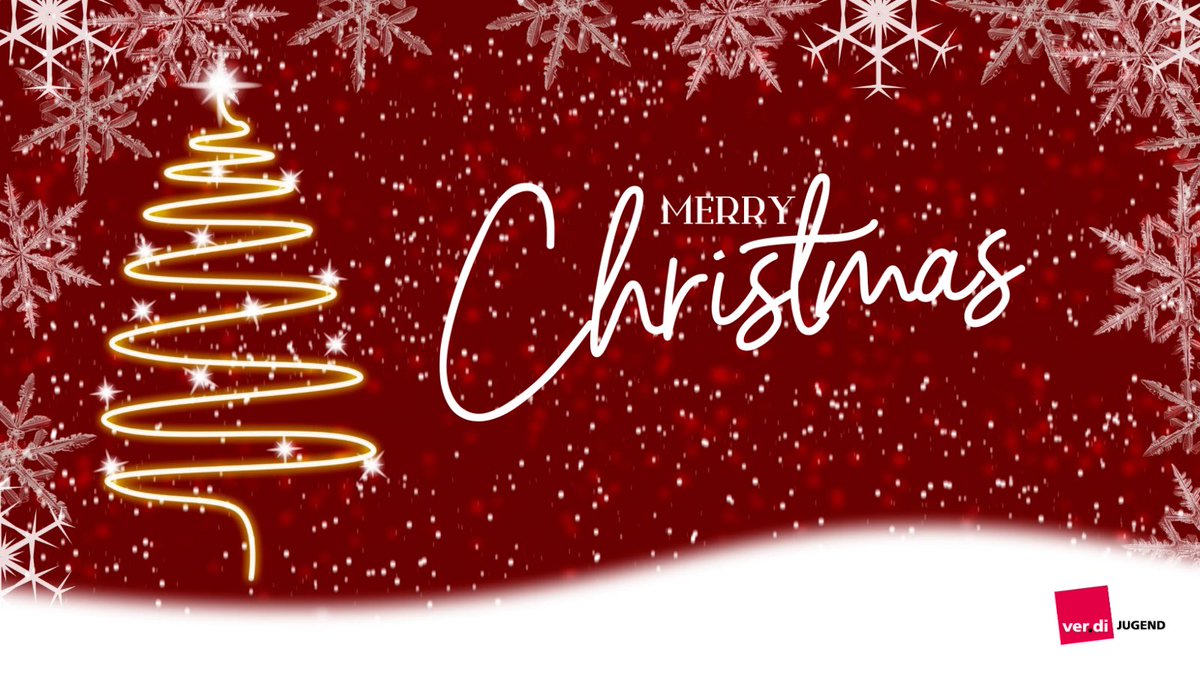Schöne #Feiertage, erholsame Zeit und kommt gut ins neue Jahr! 
In 2024 wird weiter für gute Ausbildung, gute Arbeite und soziale Gerechtigkeit gestreikt. 
#Christmas