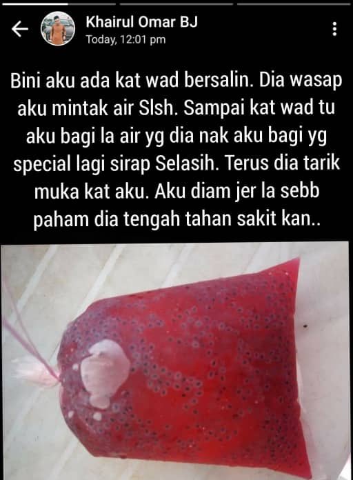 Dia nak minum air ni la 👉🏼 shope.ee/7UqnJSzXuw yang ko bagi tu, mmg dia tarik muka la… adoiiii