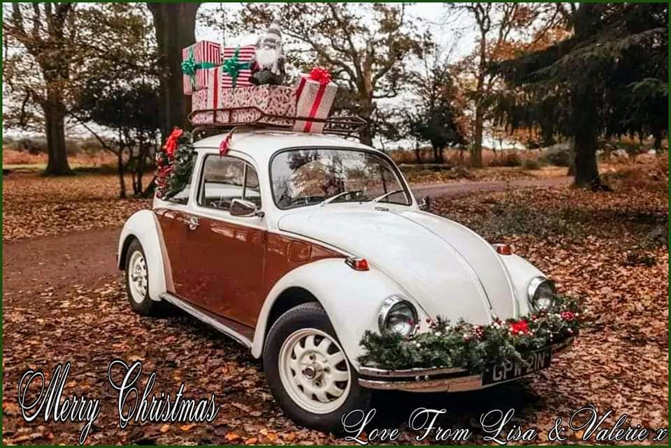 justmarriedvw's tweet image. 🎁 Wanted to wish everyone a Merry Christmas. 🎁

Valerie now being tucked up in hibernation for the next few months. 
It's been a quieter year for us but we are thankful for all our weddings from this year.

We are so looking forward to what 2024 will bring.

🎄Lisa &amp;amp; Valerie x
