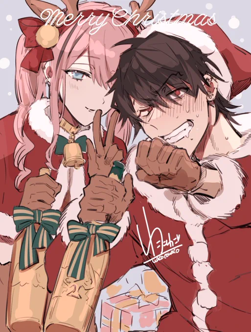 メリクリらんすば落書きクリスマスもしこたまのまされる#倒錯絶頂ラブラバーズ 