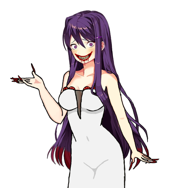 JUST_MALACHI06's tweet photo. Hey y'all I just wanted to say Merry Christmas to all of you! And since it's Christmas, I decided to draw this!

Yuri
(Doki Doki literature club)
                     X
Crazy Ex
(Crimson Snow)
Drawn by yours truly! https://t.co/AWx18k50DX