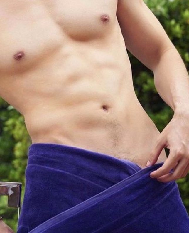 who needs clothes when you can wear a towel instead