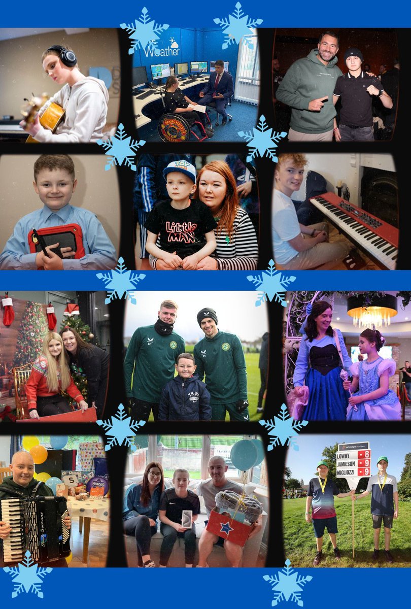 MakeAWish_ie's tweet photo. Wishing you all a Merry Christmas from everyone at Make-A-Wish Ireland! Your support has helped us create life-changing moments of hope and joy for children facing life-threatening illnesses. 💙
#MerryChristmas #LightUpHope #SparkJoy 🎄💫 https://t.co/VpnmgZG5iE