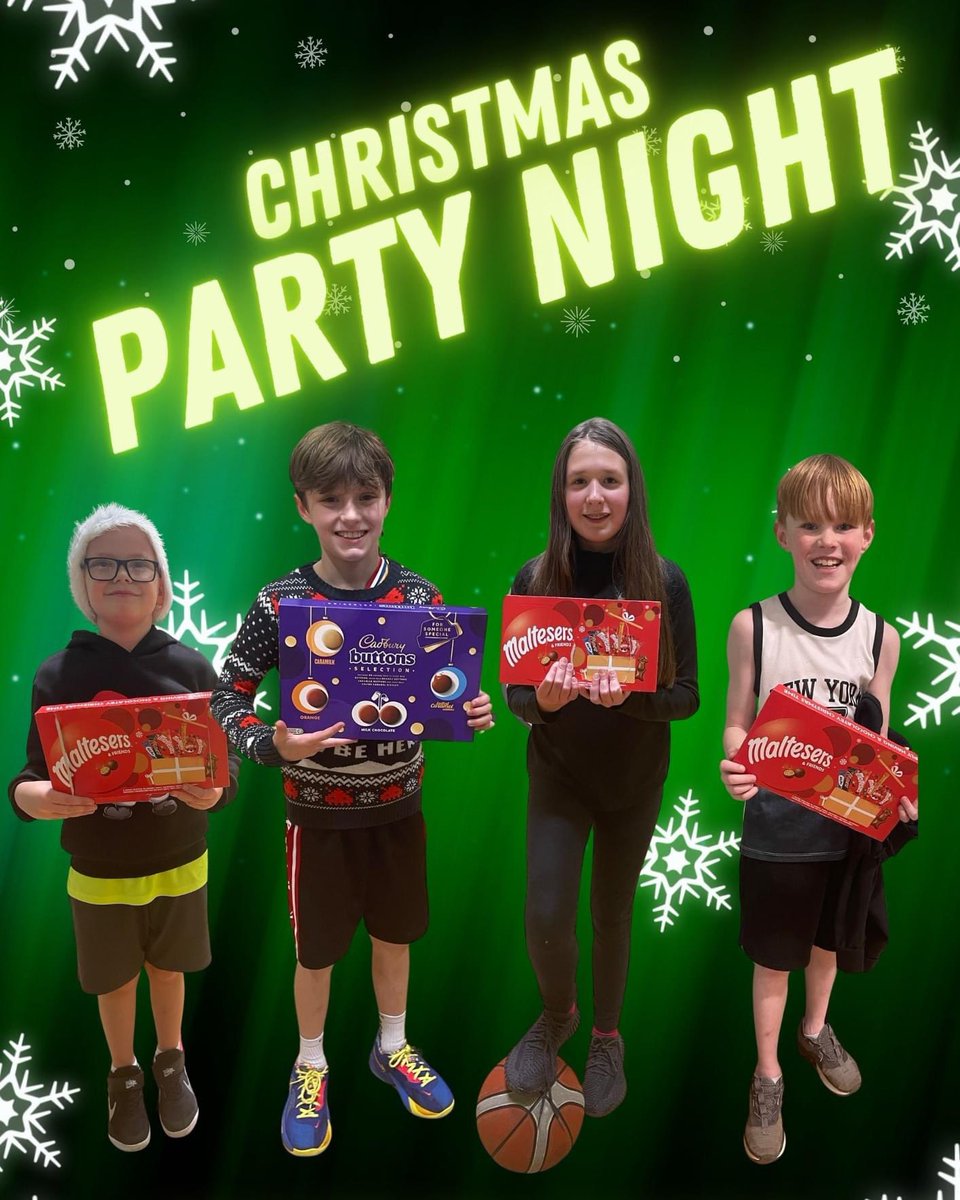 NLTitans's tweet photo. Our final event of the year, Christmas Party Night! A club-wide fun basketball class full of Christmas themed basketball activities. Well done to the winners of the competitions hosted by Coach Domas &amp; @NLTitansEH!

It was a fantastic way to celebrate Christmas! 🎊 🎅🎁🎊 https://t.co/8jk0d4GG1g