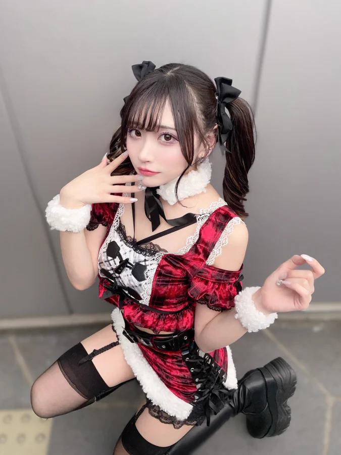 Asian girl Christmas costume