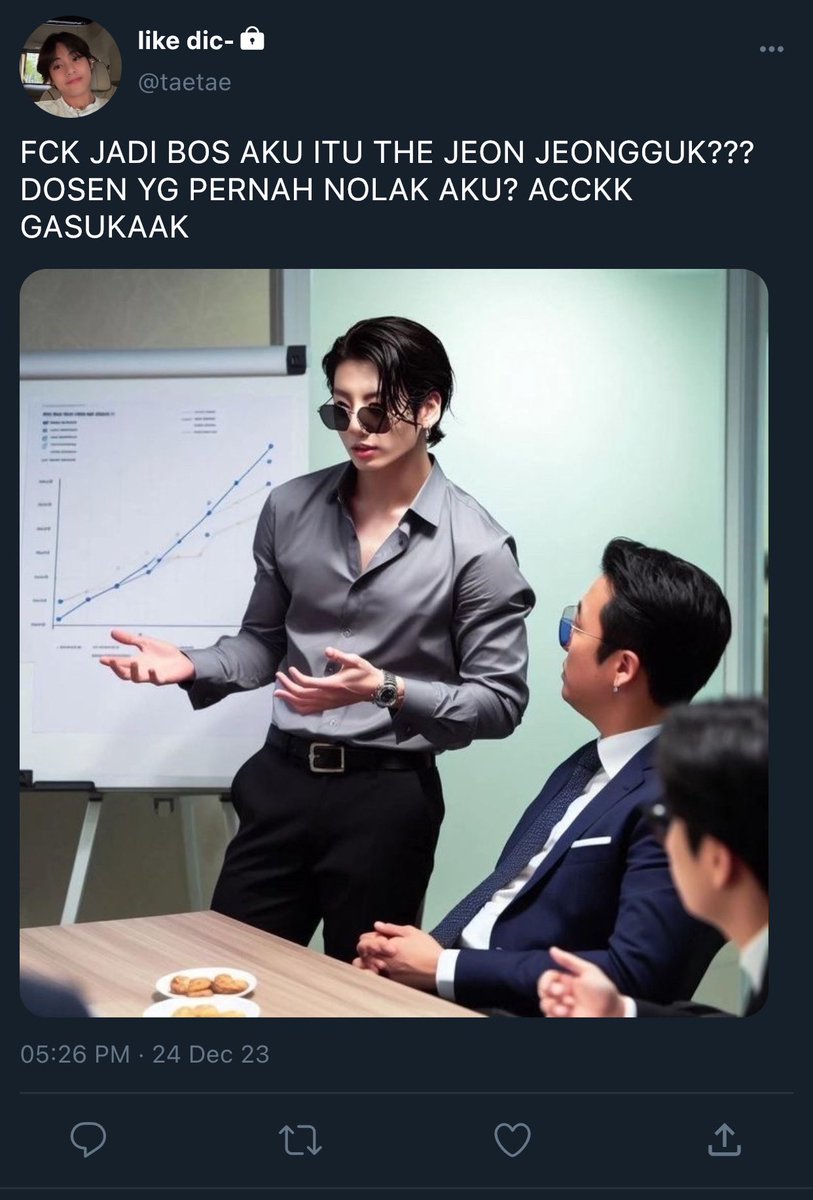 cuntaeboy's tweet photo. #taekookau ━ bptae 🔞 

Ketika sang assistant pribadi bermusuhan dengan bosnya gara gara masa lalu. https://t.co/kBEvRBhDMo