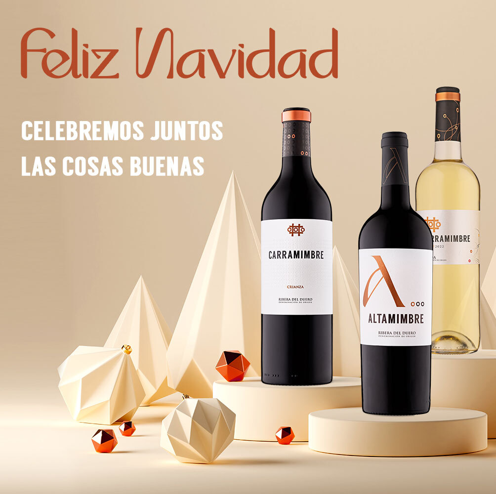 🎄🌟  En esta Navidad, el equipo de Carramimbre alzamos nuestra copa para brindar con todos los amantes del vino,  ¡celebremos juntos las cosas buenas! 🍷