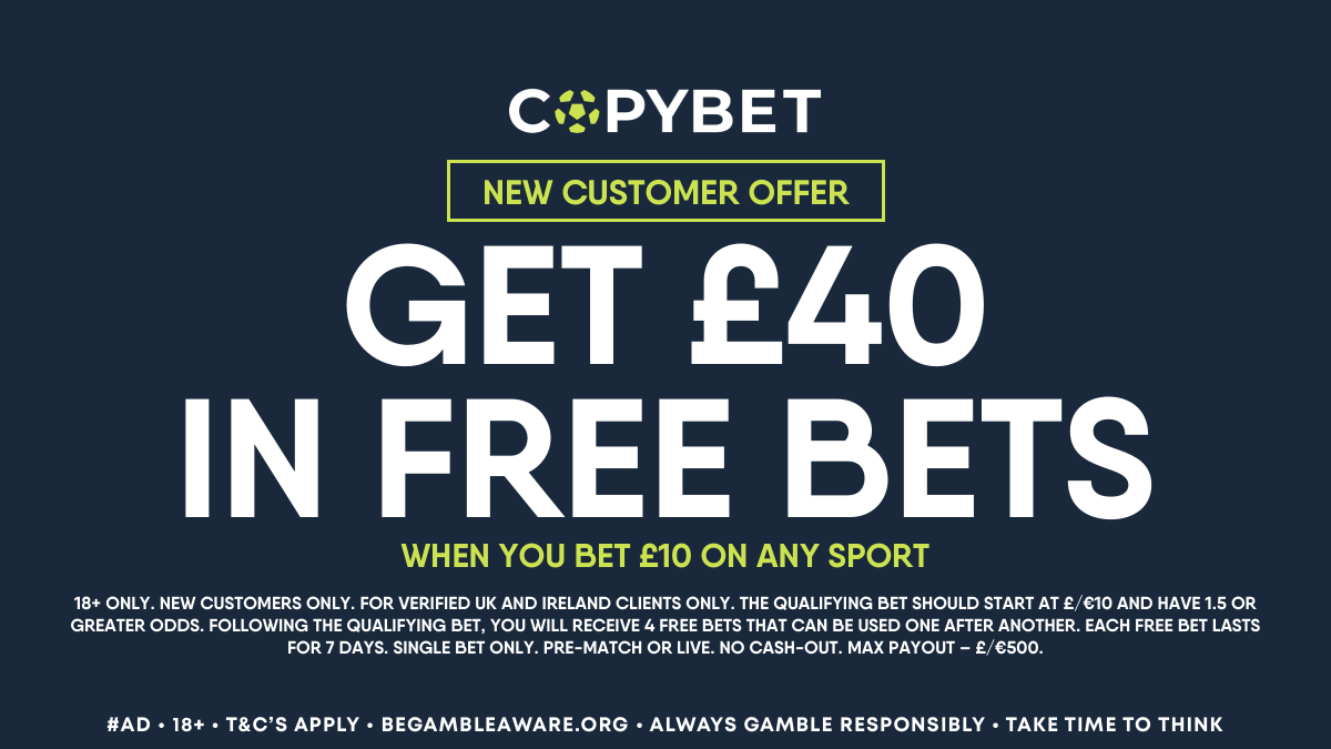 TWEnclosure's tweet photo. We've backed this with COPYBET 🐴

Bet £10 when you join and get £40 in FREE BETS for the Christmas racing 👇

https://t.co/o2ZWOCu0dU

#AD | 18+ | New Customer Offer | BeGambleAware | T&amp;C's Apply https://t.co/oQbOclmtcL