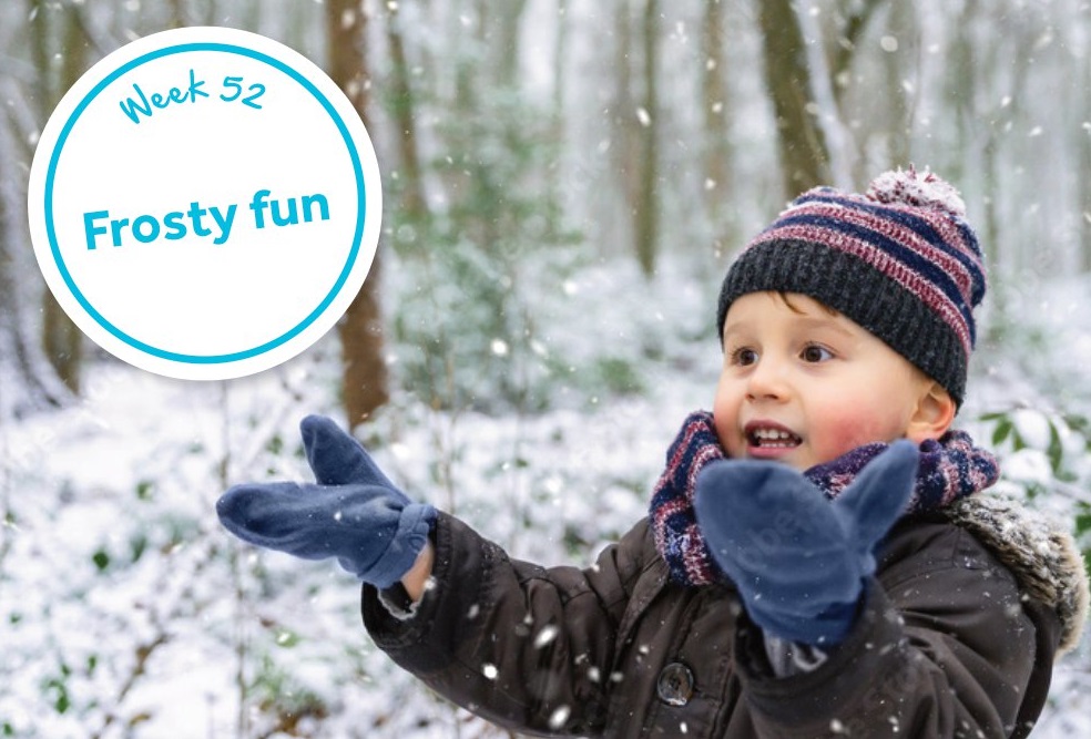 DerbyCC's tweet image. Week 52 of #52Things to do before you're 5 - Frosty fun!☃️ 

Find fun in the cold, frost, ice or snow. Crunch feet on frosted grass, puff out steaming dragon breath or stomp to break an iced puddle❄️🌨️  

Find out more and order your pack👉 orlo.uk/J1UgG
