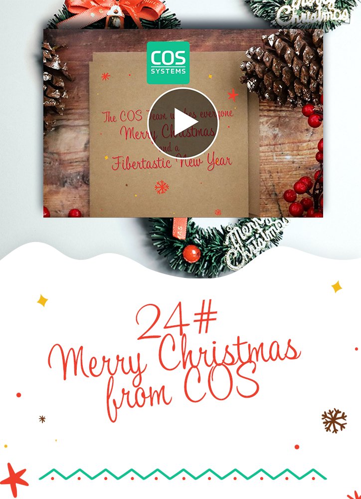 COSSystems's tweet image. No matter where you are from, where you live and what language you speak, the COS Team wishes you and your loved ones peaceful holidays, Merry Christmas 🎄, and a Fibertastic New Year🎉! hubs.la/Q02cVg9b0
 #MerryChristmas #TeamCOS #FibertasticNewYear