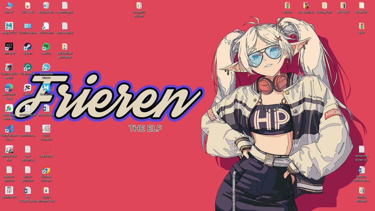 nest_virgo's tweet image. Digital phone and desktop wallpapers are now available in my Ko-fi ++ Mob psd file! Also, Frieren stickers are available in my Etsy and Shopee! You can get 10% discount on every purchase to celebrate the holidays season! link in my bio🫶🏻💛