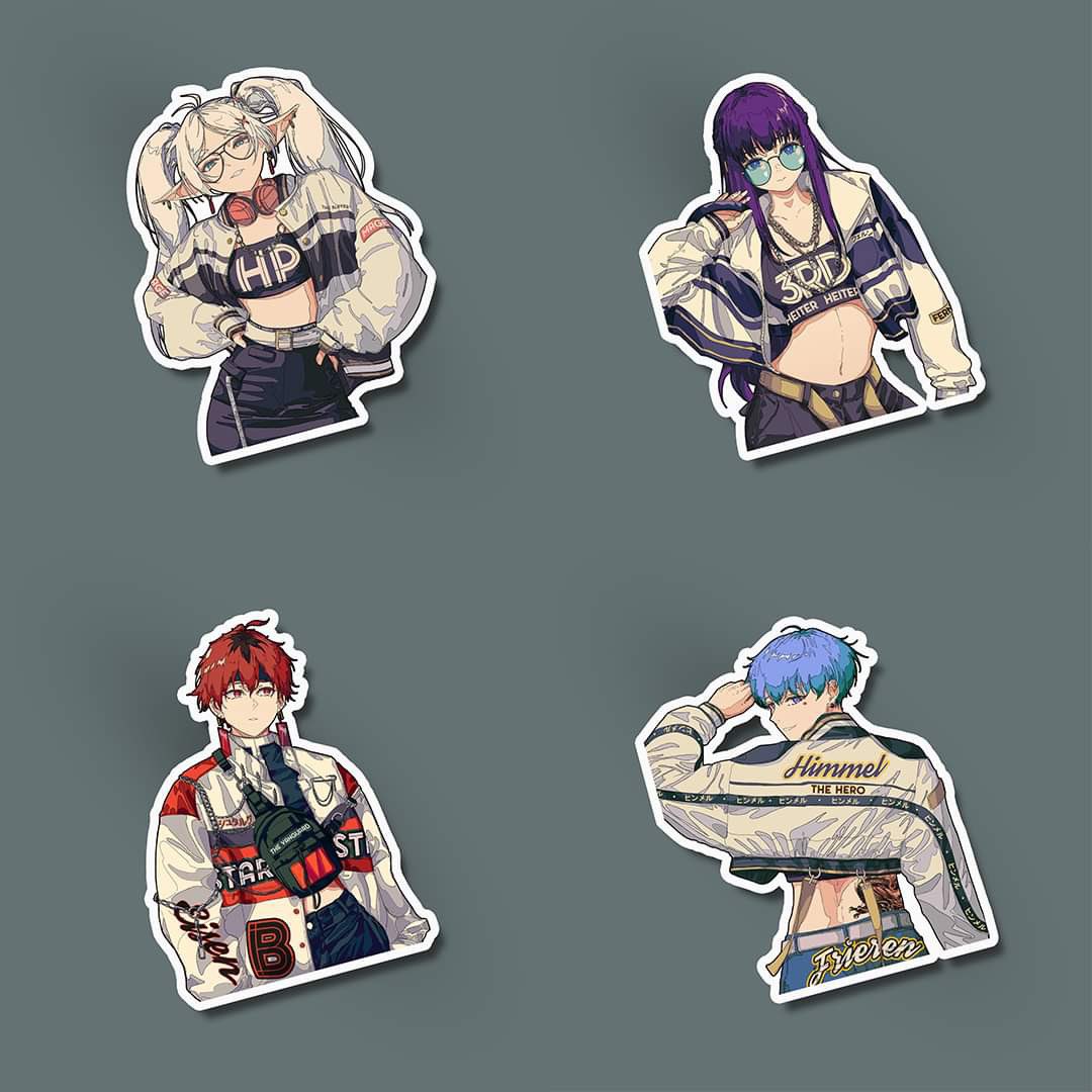 nest_virgo's tweet image. Digital phone and desktop wallpapers are now available in my Ko-fi ++ Mob psd file! Also, Frieren stickers are available in my Etsy and Shopee! You can get 10% discount on every purchase to celebrate the holidays season! link in my bio🫶🏻💛