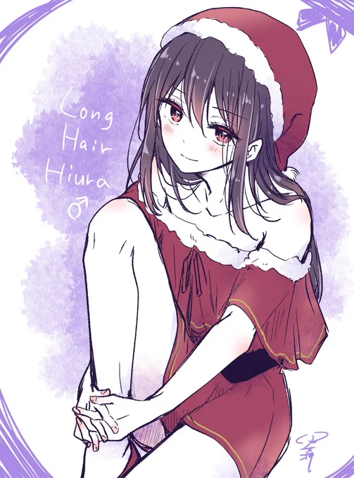 クリスマス過去絵② #男の娘
