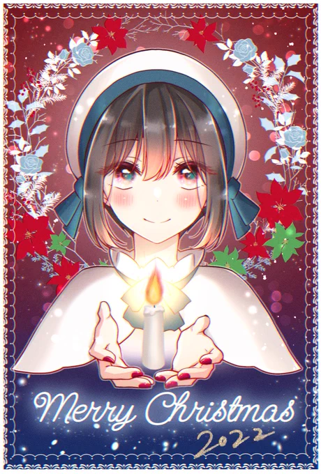 クリスマス過去絵② #男の娘