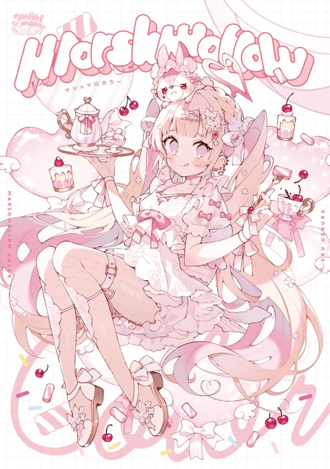 【C103 おしながき】 「オリジナルイラスト本」と「版権らくがき本」を持っていきます!(らくがき本は半分くらい描き下ろしです) 12月31日(日)「西1 め-16a:ekuboon」にてお待ちしております🍒 #C103お品書き
