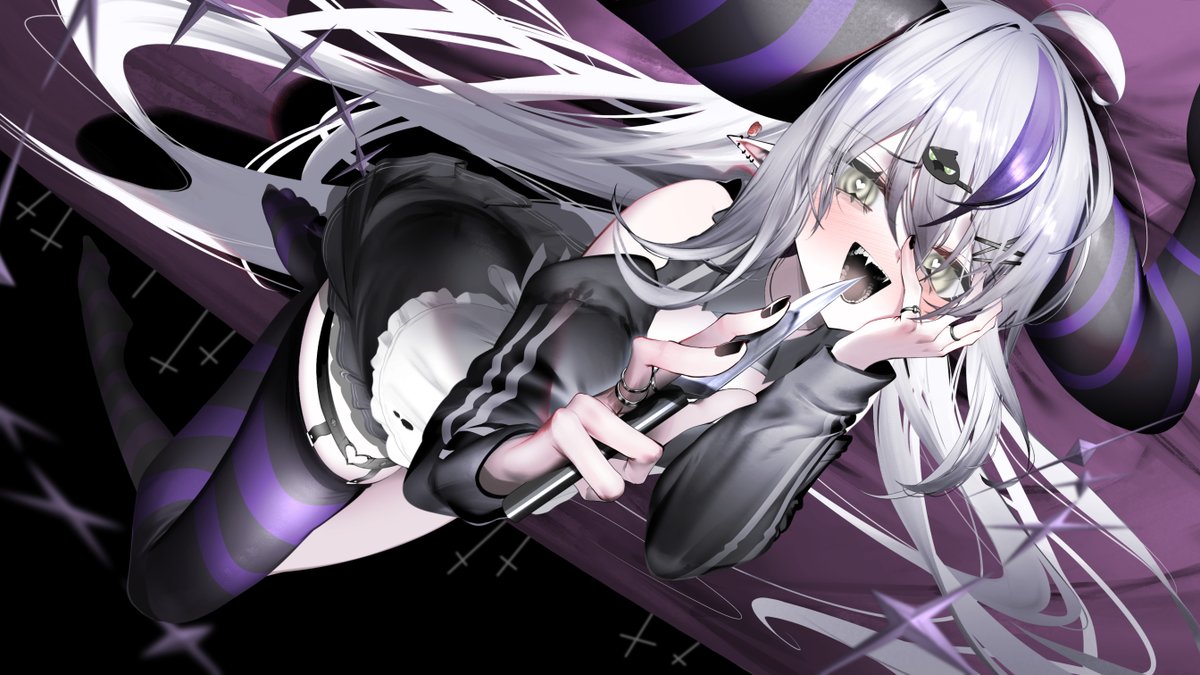 aaaraaaaaaaaa's tweet photo. #laplus_artdesu https://t.co/GXWHgPNNFm