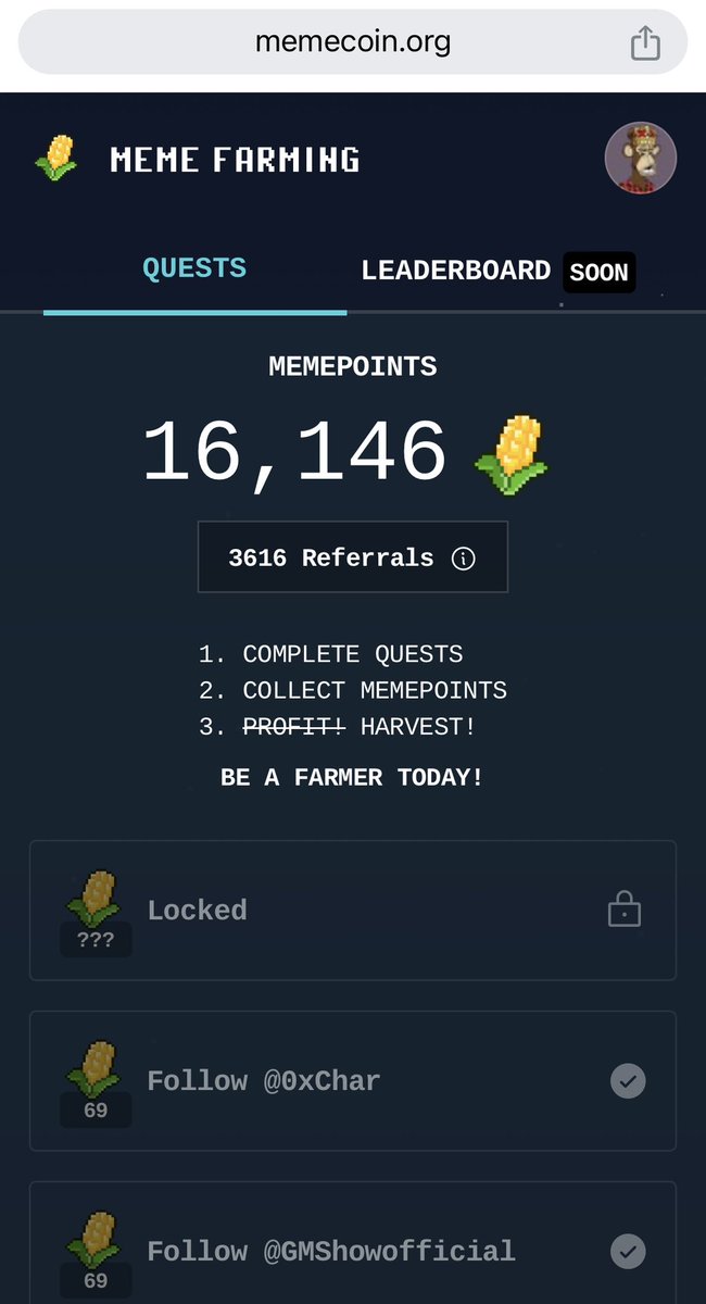 ken_koo's tweet photo. Merry Christmas Eve 🎄
Will @9gagceo be a Santa Claus 🎅 tomorrow & airdrop @Memecoin($MEME) to us?
Not yet be a farmer 👨🌾 🧑🌾 👩🌾 ?
Please use my NFT “MVP #213” as your referral code to farm #MEMEPOINTS & get your AIRDROP 🤩
Christmas present 🎁 here via:https://t.co/9rQRrcMEVe