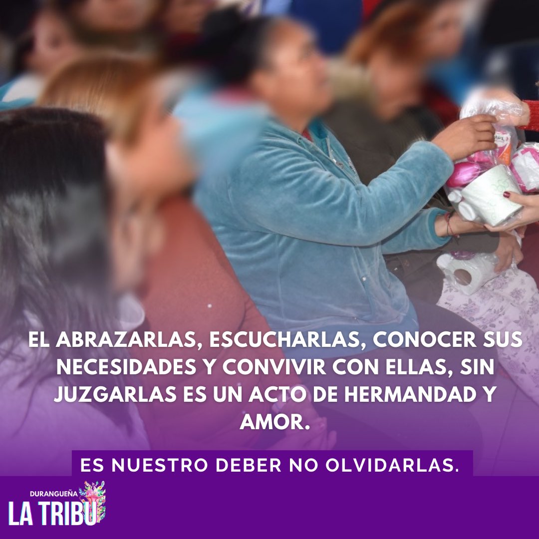 femdurango's tweet photo. Cuarta entrega de apoyos, para mujeres privadas de su libertad. 

Mujeres resistiendo adentro y afuera. 

#TribuDurangueña https://t.co/wzgx3g9yLE