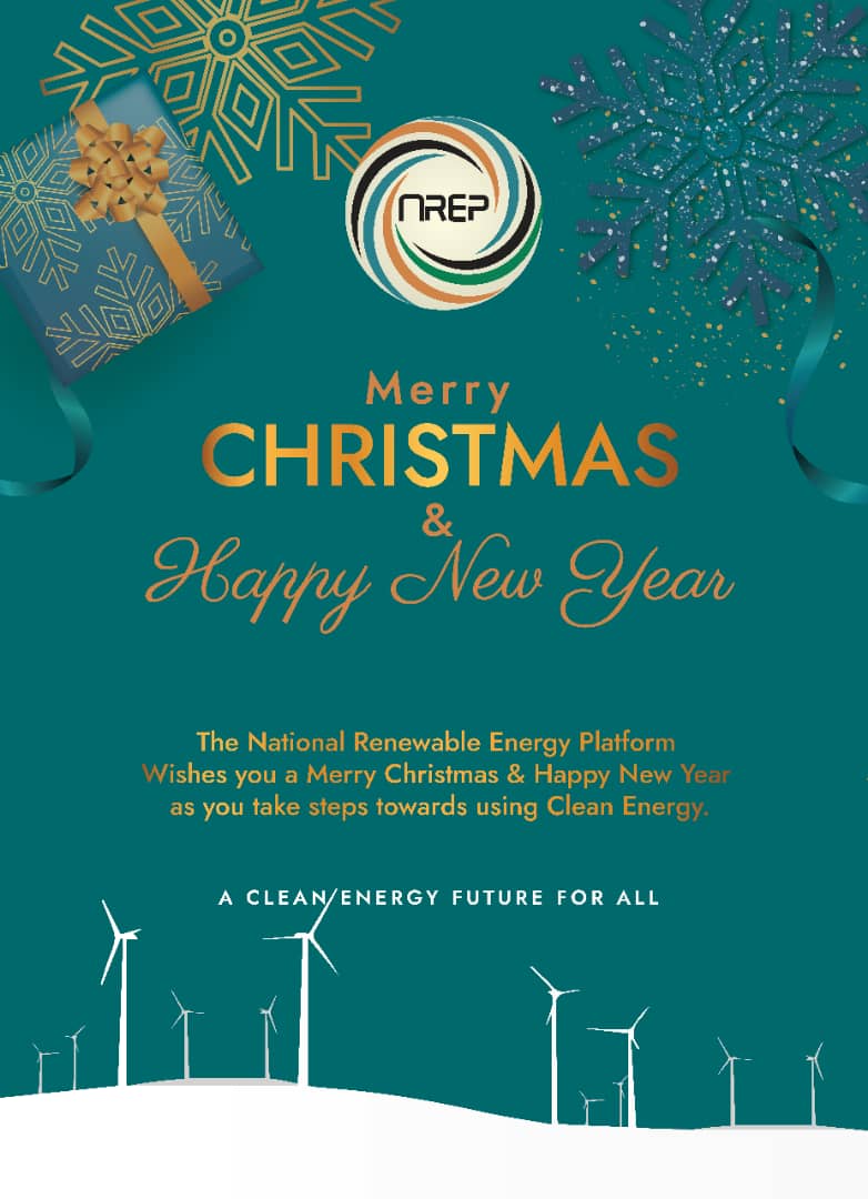 Season's greetings! 🎄 As we celebrate, let's embrace the spirit of renewal and sustainability. #MerryChristmas and a #SustainableNewYear from all of us at @Nrepuganda! Let's make clean energy a resolution for an even brighter future. 🌟 #RenewableEnergy #CleanFuture