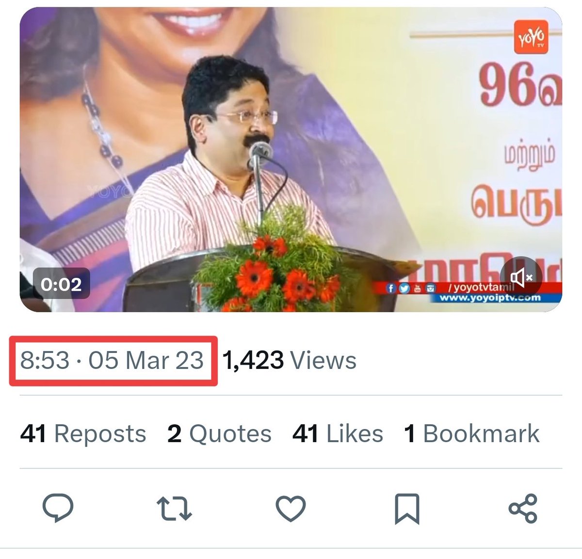 Why is BJP and the media using an old video of Dhayanidhi Maran now?