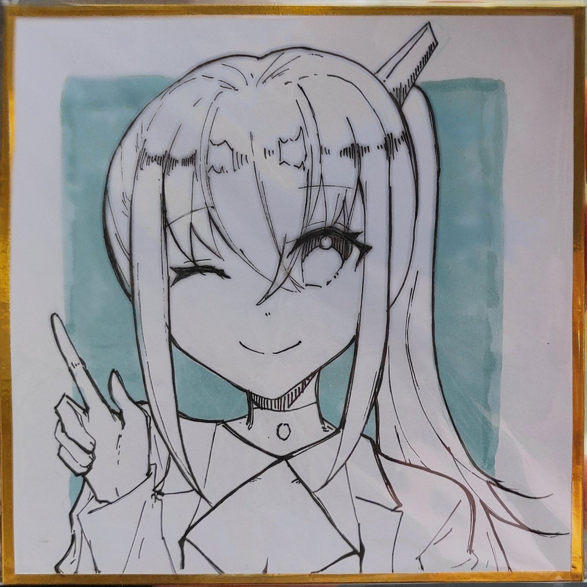 DDplayer886's tweet photo. 感謝,繪師,アカ リズ。
接受本人委托,繪畫 #A1M1愛美
在 #RG29 ,見到有一個三人檔攤,畫過一張圖,覺得不錯,於是在 #RG30 再接再勵,所以找到了畫了五張色紙此乃其中之一,感謝繪師。
繪師IG@akarizu223
#A1M1art @A1M1Eggtart https://t.co/NIvzGgGfKN