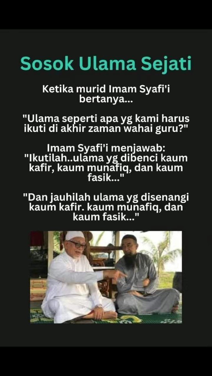 NasaruddinBinA1's tweet photo. Agama kita mengajar toleransi dgn penganut2 agama lain.  Islamlah plg baik jaga keharmonian bangsa agama. Buktinya aman damai di bumi umat Islam.Cuma batasnya jgn spi mengiakan bhw agama mrk juga benar spt Islam. Itu beza Islam sebenar dgn golongan pluralisme dan liberalisme. https://t.co/J3DWn7F3UZ