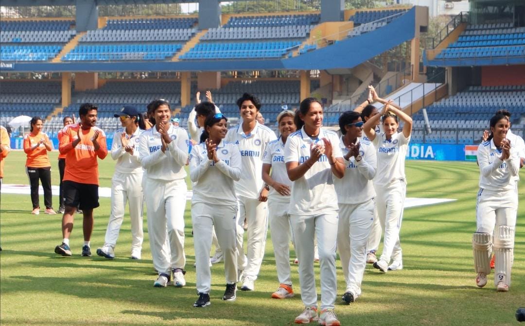 Simply Unstoppable! 

Many congratulations to our #WomenInBlue as they continue their winning streak and defeat Australia by 8️⃣wickets winning their first ever test match against them. 🏏 

My best wishes to the Women cricket team as they continue to scale new heights and bring