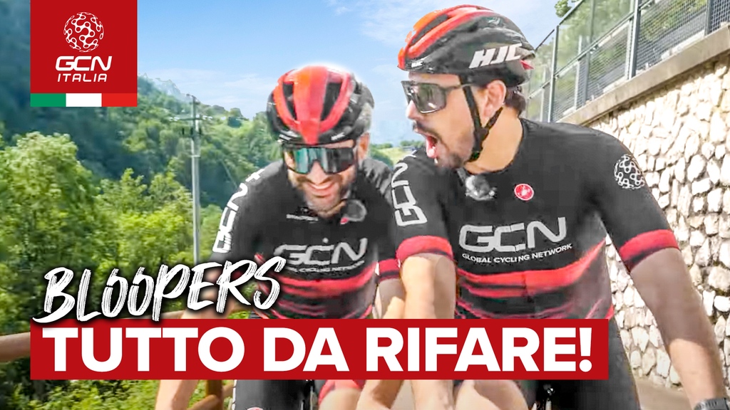gcnItalia's tweet photo. Le migliori e peggiori #papere di GCN Italia. 🪿
Nel video di oggi abbiamo raccolto gli #errori e i #momenti più belli e divertenti delle puntate di quest’anno che non sono mai andati in onda. 😆
🔗 https://t.co/zsHHd6A2r7
#bloopers #ciclismo #fun #sport #gcnitalia https://t.co/JTz6HOO4r8