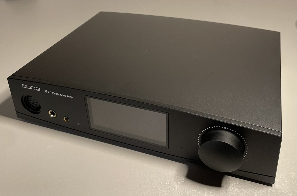 eumgamteong2's tweet photo. My new Headphone Amp
Aune S17 Pro

I am confident that the Aune S17 Pro will be hailed as one of the best amps under $1000.
#Aune #auneaudio #s17pro #headphoneamp
@auneaudio https://t.co/YS9McrOwvS