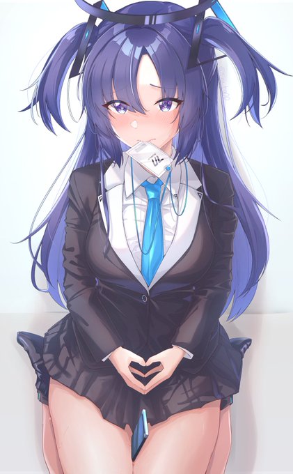 「ブルアカ」早瀬ユウカ(Skeb) 