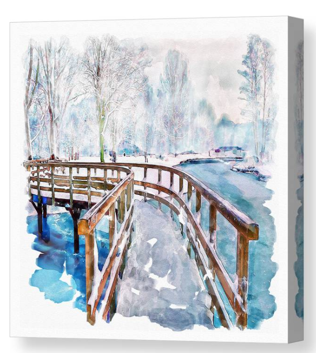 ArtSyndrome75's tweet photo. https://t.co/JkbNubauxH
Capturing the serene beauty of a deserted park on a frosty winter day through watercolor art. The small wooden bridge brings charm to this wall art. #WatercolorArt #WinterScenery #NatureInspired #CreativeArtwork #SereneBeauty #SmallBridge #FrostyParkScene https://t.co/ngYzcZj6jA