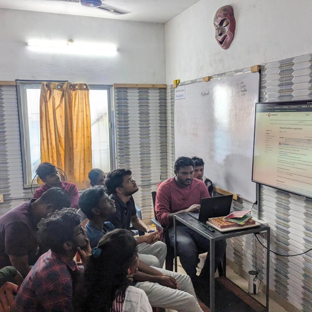 fshmpy's tweet image. Today's session introduced what is the need for wiki, what are the characteristics of a wiki software and the session went onto hands-on mode successfully hosting FSHM's wiki.

#FSHM #FSHMPuducherry #FSHMPY #Pondicherry #Puducherry