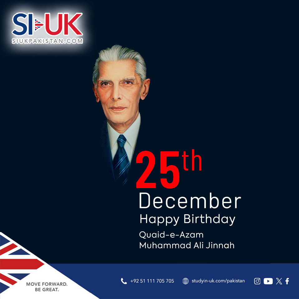 pk_studyin's tweet photo. Happy Birthday to the Father of the Nation, Quaid-e-Azam Muhammad Ali Jinnah! On this auspicious day, we honor the visionary leader whose unwavering determination and foresight paved the way for the creation of Pakistan. https://t.co/j2X5fSl3f6