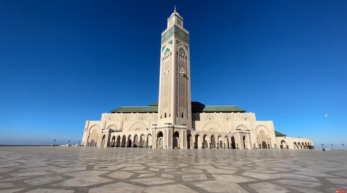 Really enjoyed @neboul live stream from #Morocco today including this stunning #mosque!