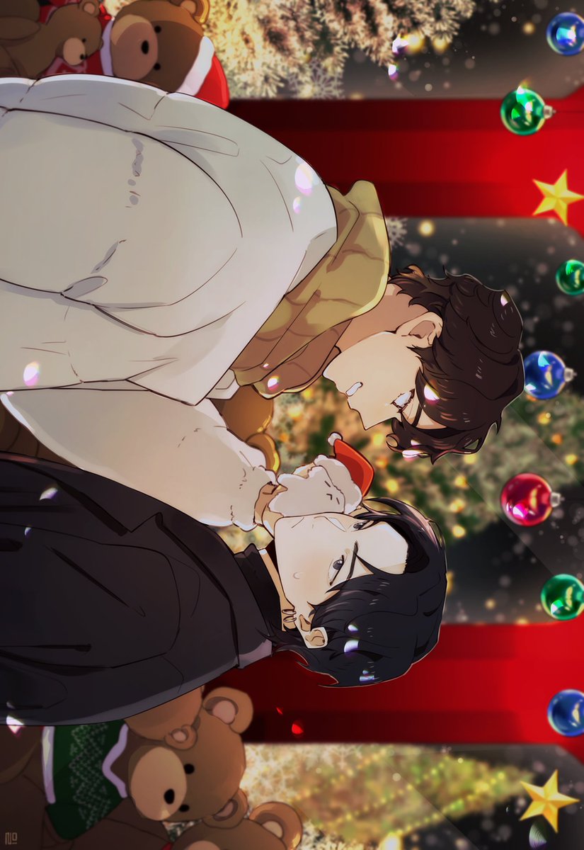 Dangmil_'s tweet image. 🩷친구들아 메리 크리~ 해피 🐯🐱🩷