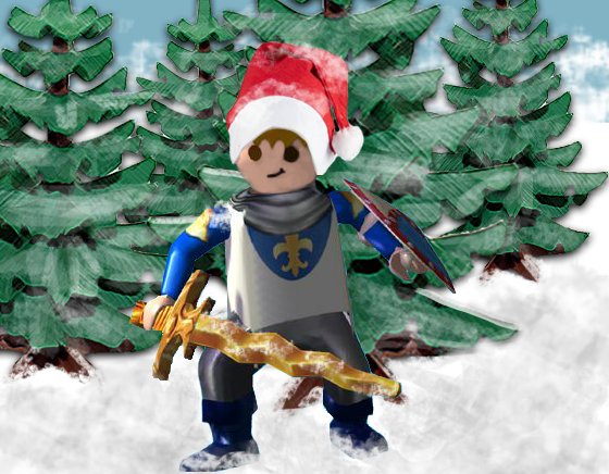 HypeTheKnight's tweet photo. Some time ago, I created this picture. May it cheer you up! Merry Christmas everyone! 🌟 https://t.co/0SDLn6xZZT