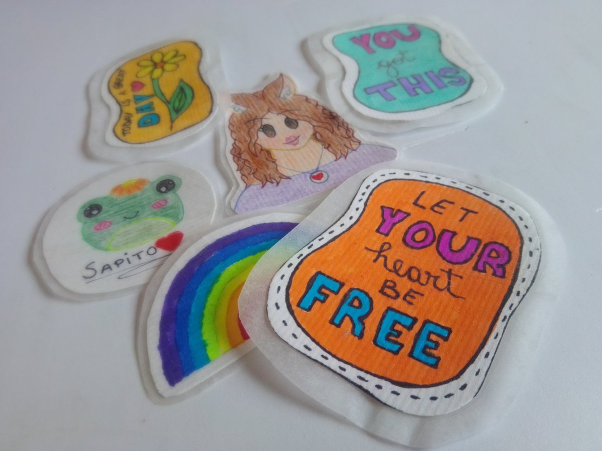 VanessaSaidNo's tweet image. How to keep sensitive kids (and adults) grounded on #ChristmasEve 🎅🌟 #HandmadeStickers