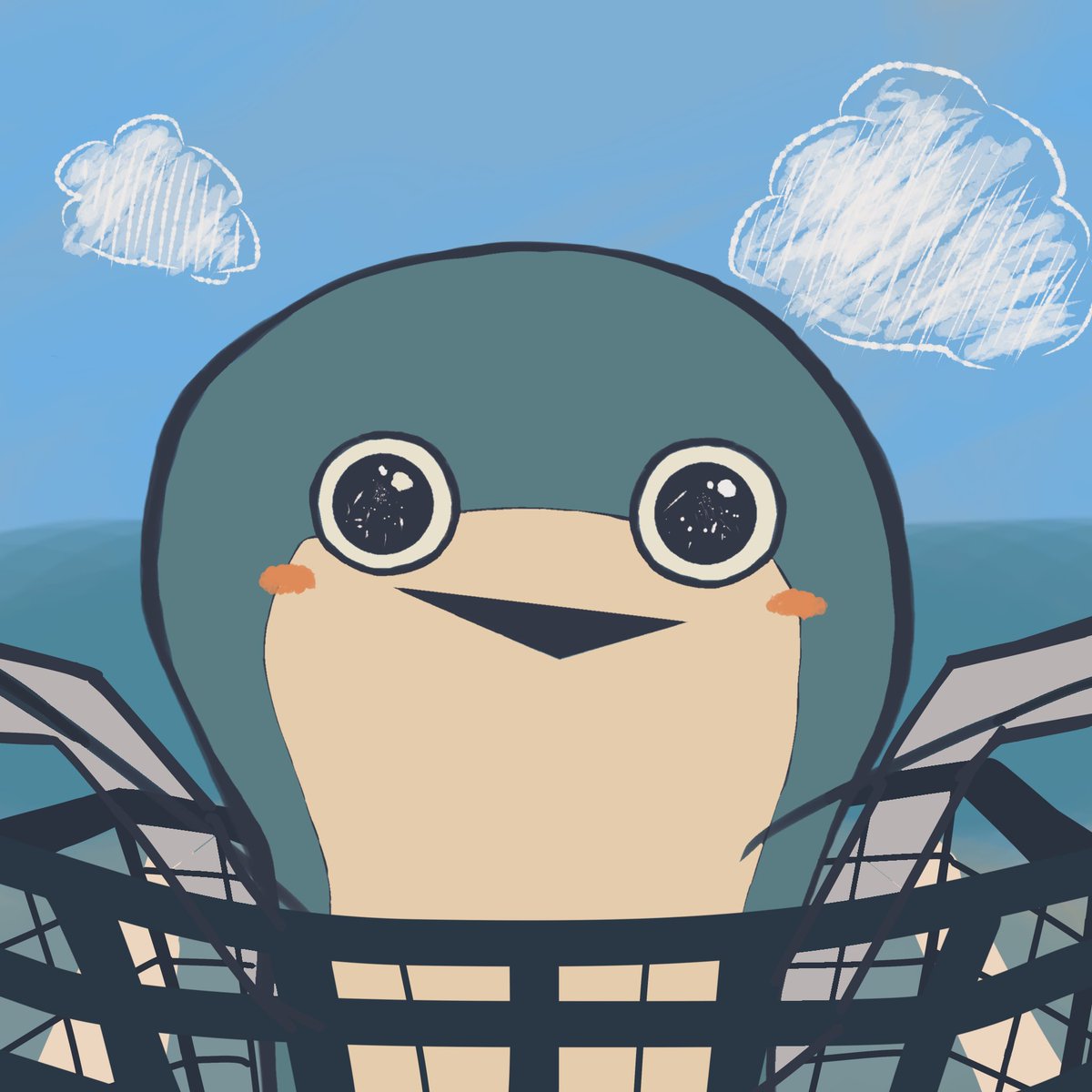 Eve ぼにぼに　けだまちゃん 逃避行 #Eveの日（←終わったよ） #ぼにぼに #Eve家 私というモブ