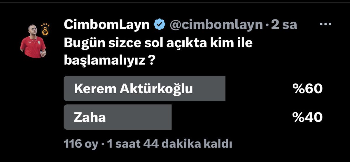 Galatasaray taraftarı Kerem Aktürkoğlu’nun orada başlayabileceğini biliyordu , bizim için süpriz değil

Fenerbahçe - Galatasaray