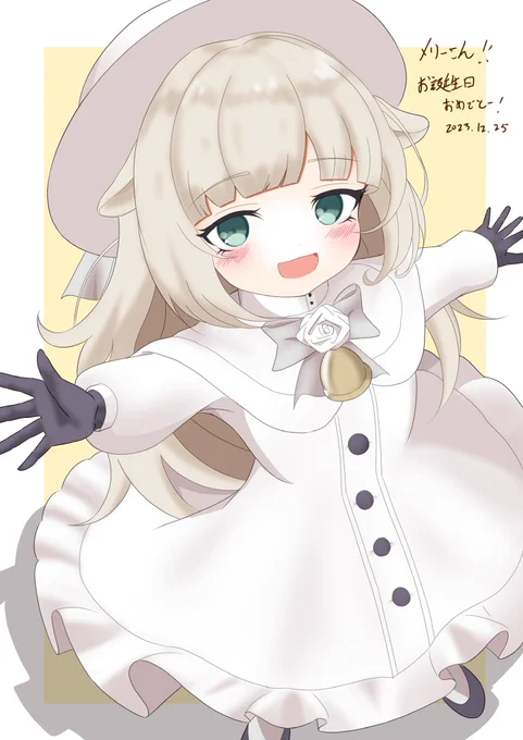 メリーさん!!お誕生日おめでとう!!#Merry_at#メリーミルク聖誕祭 