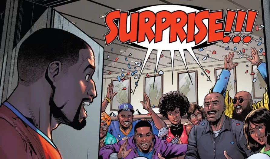 𝐋Ø𝐀𝐃 (@loadcomics) on Twitter photo Bizarro pensar que nesse ano, Eu me tornei canonizado no Universo da Marvel.
Eu estava lá no aniversário do Falcão com Miles e outros heróis.
O <a href="/DesceALetraShow/">DESCE A LETRA SHOW</a> existe na Marvel!
Bizarro tio! Bizarro pensar que nesse ano, Eu me tornei canonizado no Universo da Marvel.
Eu estava lá no aniversário do Falcão com Miles e outros heróis.
O <a href="/DesceALetraShow/">DESCE A LETRA SHOW</a> existe na Marvel!
Bizarro tio!
