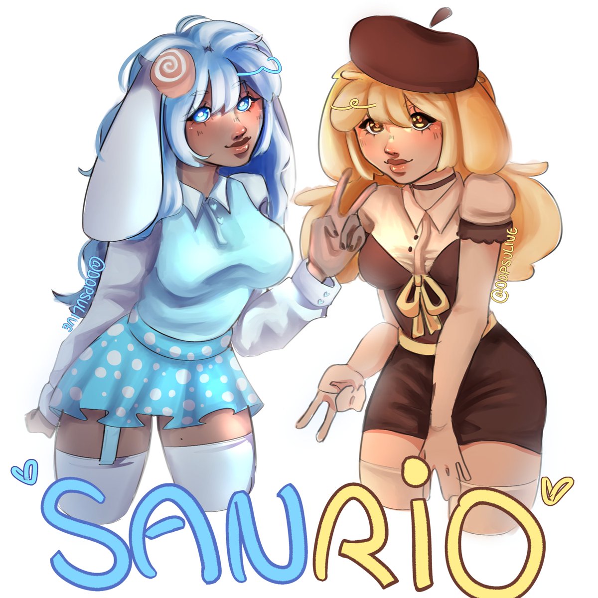konpyuu's tweet photo. sanrio girls! pom pom purin and cinnamoroll
#art #sanrio #digitalart https://t.co/8cXHDjPIO4