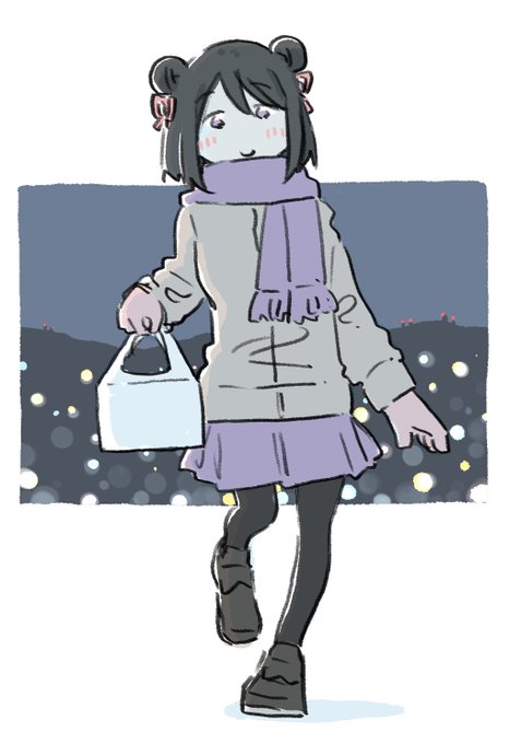 「女の子 レジ袋」のTwitter画像/イラスト(新着)｜2ページ目