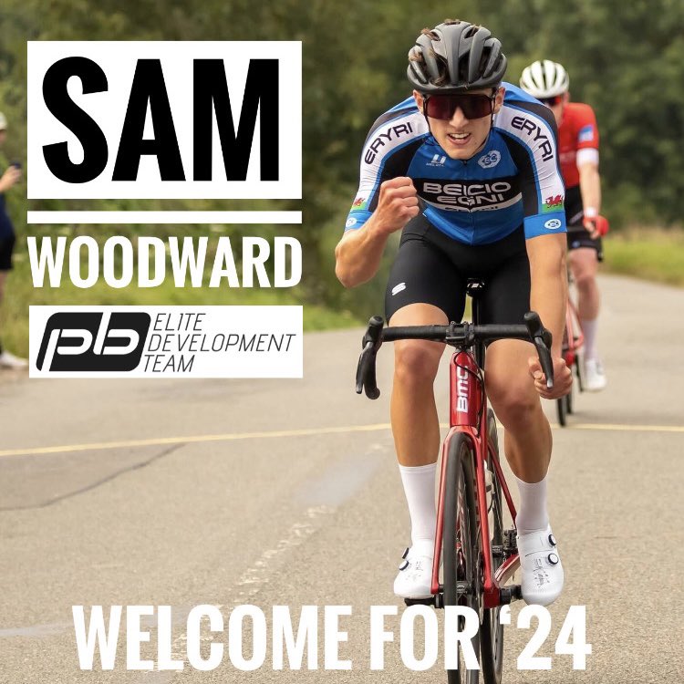 📣 RIDER ANNOUNCEMENT 📣 . Joining our PB Performance Elite Development Team for 2024 we welcome Sam Woodward . 🚴🏼‍♂️🔵⚪️⚫️ #teampbperformance . #pbperformancecoaching #sharingourvision #cycling #procycling #roadcycling