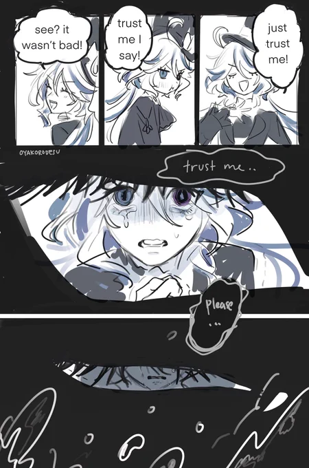 neu's pov
furina seeing neuvi last before she lost hopes and neu closing his eyes so he won't see her just 🤧🤧🤧 